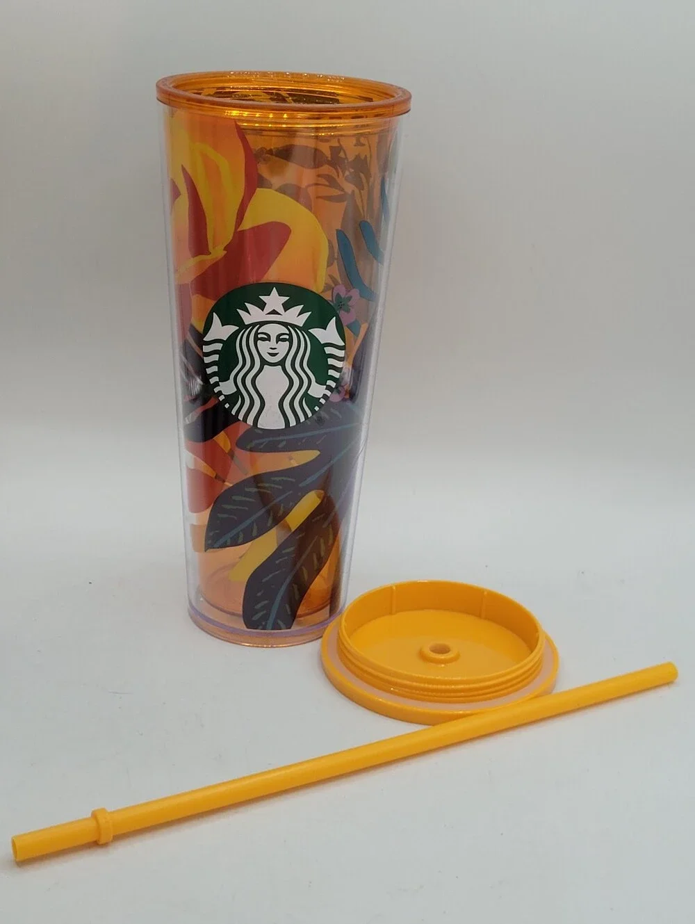 Starbucks Tropical Floral 24 Ounce Tumbler